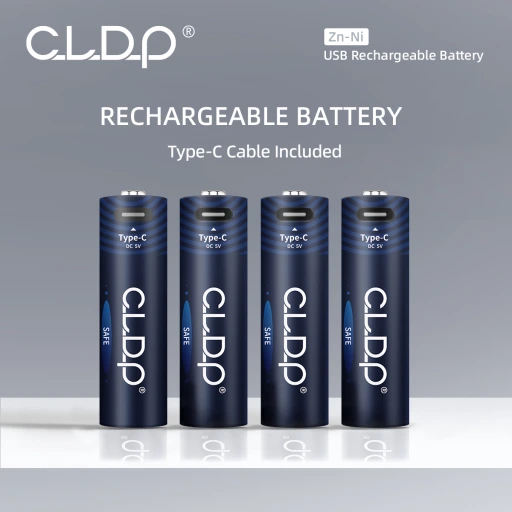 Baterías AAA Recargables USB-C 1.5V (con puerto Type-C integrado)
