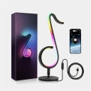 Lámpara RGB de Mesa y Pared con Control Remoto (ambiente para gaming, estudio y sala)