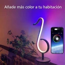 Lámpara RGB de Mesa y Pared con Control Remoto (ambiente para gaming, estudio y sala)