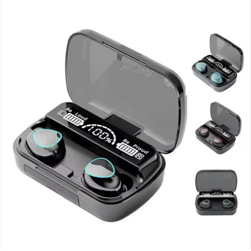 Auriculares Bluetooth M10 TWS con Pantalla LED y Estuche de Carga