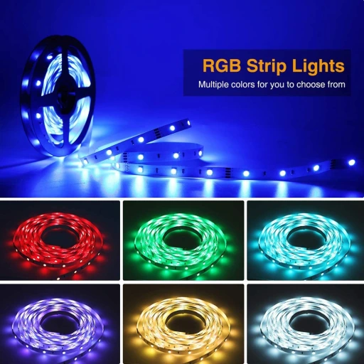 Tira LED RGB de 5 Metros con Control