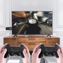 Consola Retro M8 Game Stick Lite 64GB con +10,000 Juegos y 2 Controles Inalámbricos