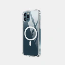 Cobertor de Silicona Transparente para iPhone Compatible con MagSafe