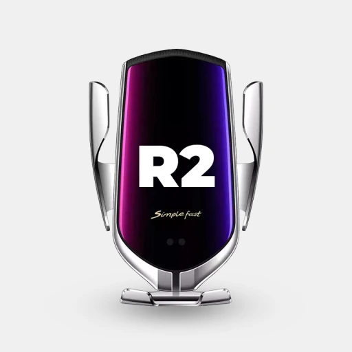 Cargador Inalámbrico para Auto R2 - Con Sensor Inteligente y Cierre Automático