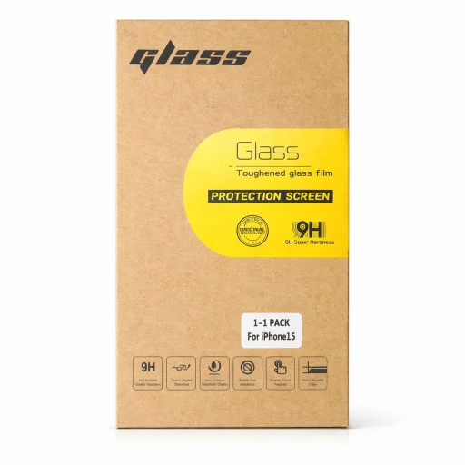 Kit de Cristal Templado para Pantalla y Cámara iPhone 15 series