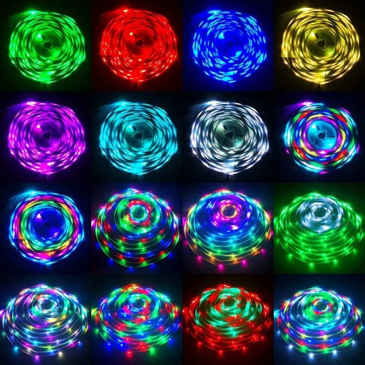 Tira LED RGBIC USB con Bluetooth y Control Remoto – 5 Metros / 10 Metros