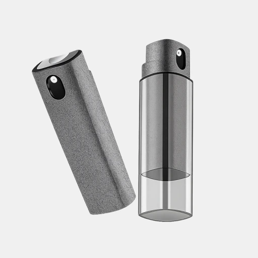 Limpiador de Pantallas Portátil con Spray y Microfibra para Celular, Tablet y Laptop