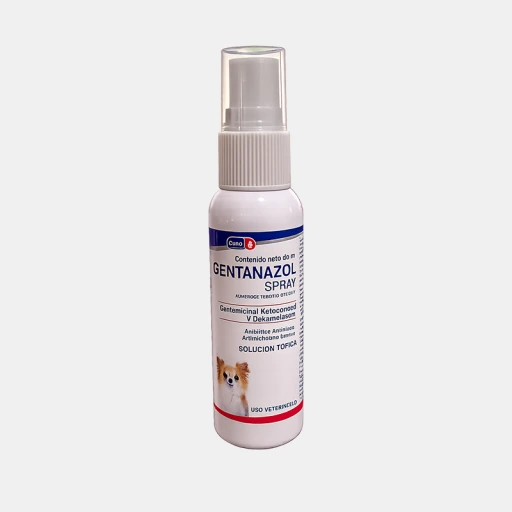 Gentanazol Spray 60 ml para Dermatitis en Perros y Gatos