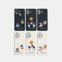 Cobertor de Silicona para Samsung con Diseño de Astronauta
